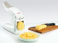 Leifheit Patatsnijder -Leifheit Verkaufsgeschäft 03206 Pommes Frites Schneider Anwendung 014