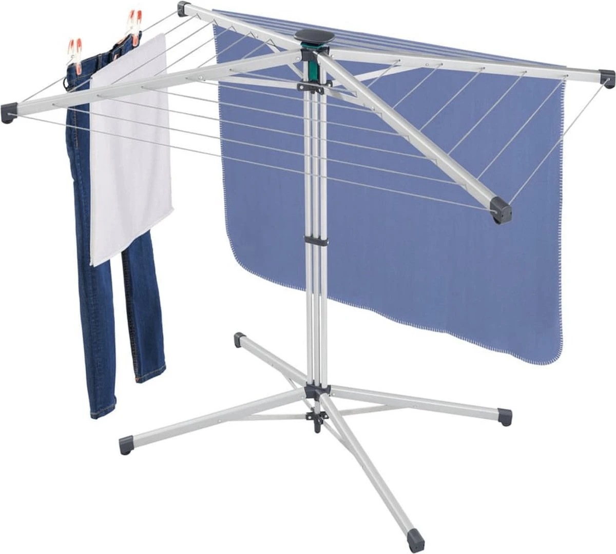 Leifheit Droogmolen Linopop-up - Incl. Beschermhoes - 14 Meter Drooglengte 9 Leifheit Droogmolen Linopop-up - Incl. Beschermhoes - 14 Meter Drooglengte - Afbeelding 7