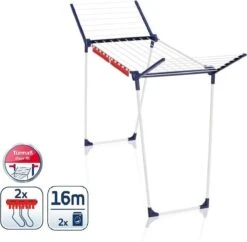 Leifheit Droogrek Pegasus 160 Solid Slim - 16 M Drooglengte -Leifheit Verkaufsgeschäft 1200x1175