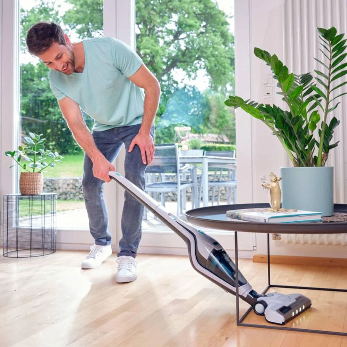 Leifheit Rotaro Powervac 2in1 Steelstofzuiger Met Kruimelzuiger 16V 9 Leifheit Rotaro Powervac 2in1 Steelstofzuiger Met Kruimelzuiger 16V - Afbeelding 7