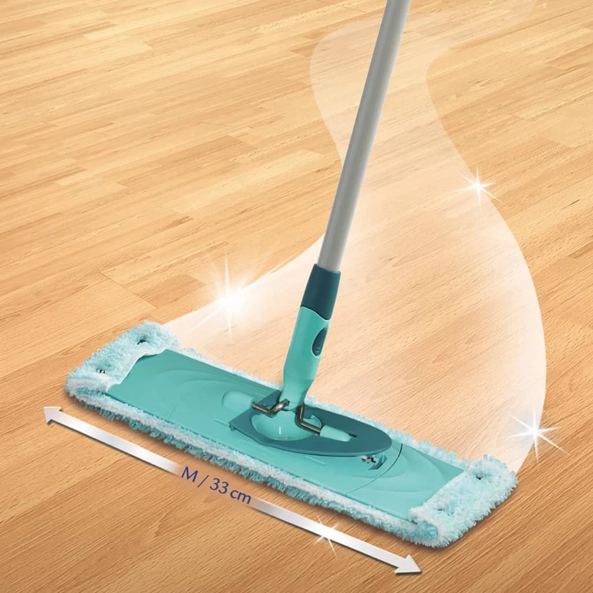 Leifheit Clean Twist M / Combi Clean M Vloerwisser Vervangingsdoek Met Drukknoppen - Super Soft – 33 Cm 9 Leifheit Clean Twist M / Combi Clean M Vloerwisser Vervangingsdoek Met Drukknoppen - Super Soft – 33 Cm - Afbeelding 7