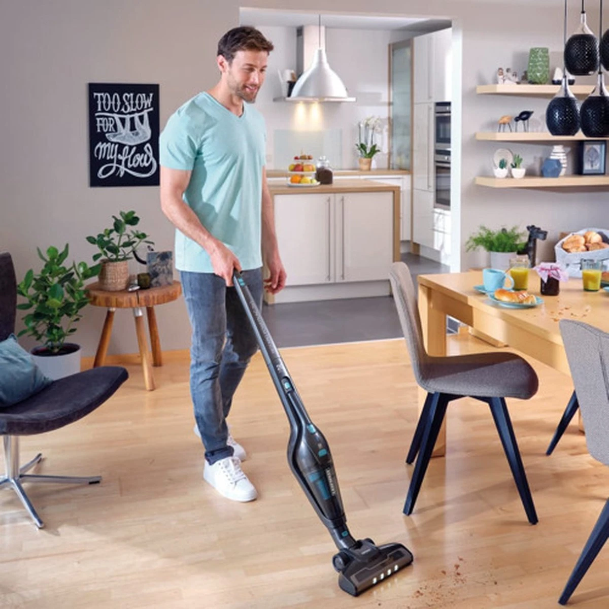 Leifheit Rotaro Powervac 2in1 Steelstofzuiger Met Kruimelzuiger 20V 19 Leifheit Rotaro Powervac 2in1 Steelstofzuiger Met Kruimelzuiger 20V - Afbeelding 17