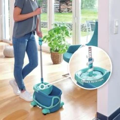 Leifheit Clean Twist Disc Mop Ergo - Dweil Set Compleet Systeem Met Wieltjes - 6 Liter 35 Leifheit Clean Twist Disc Mop Ergo - Dweil Set Compleet Systeem Met Wieltjes - 6 Liter -Leifheit Verkaufsgeschäft 1200x1200 64