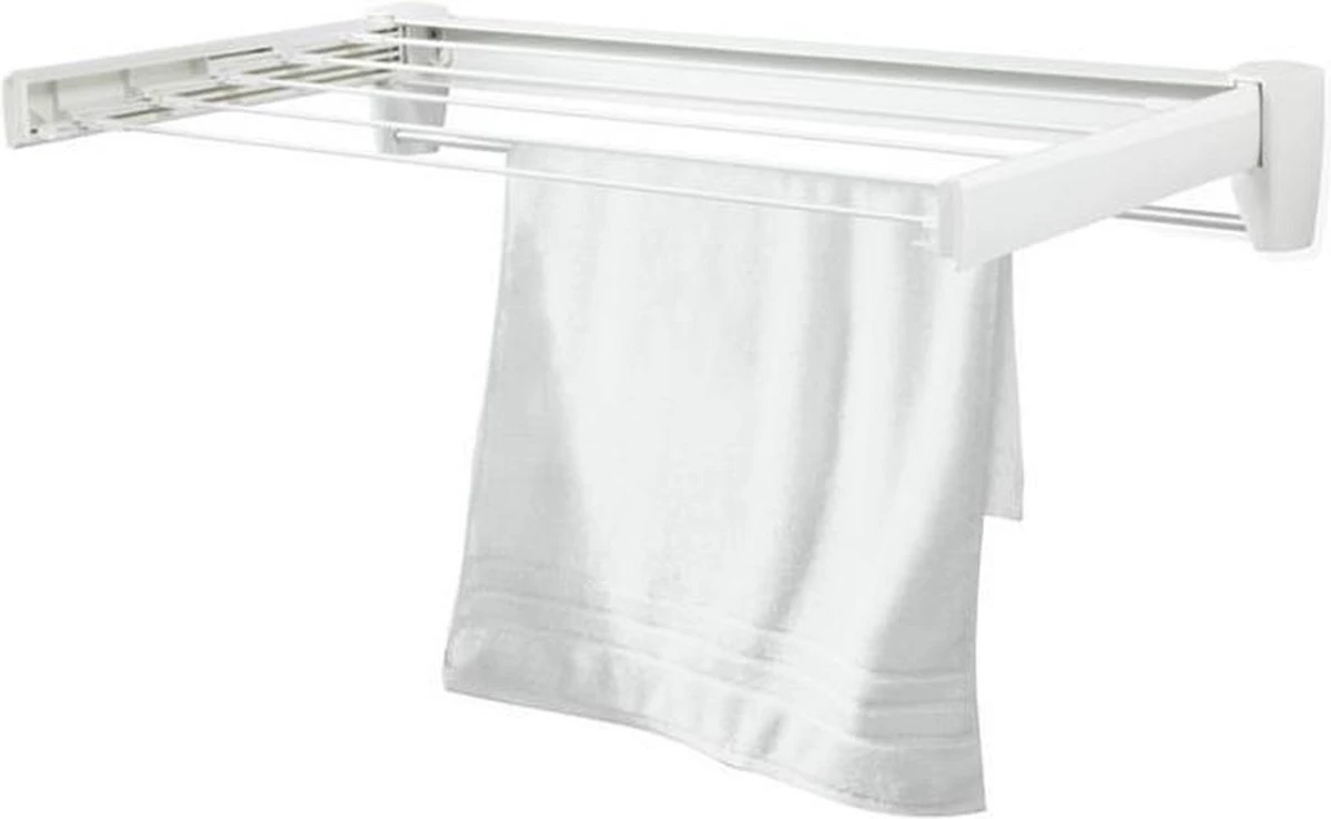 Leifheit Wanddroogrek Telegant 36 Protect Plus - 3,6 M Drooglengte - Ophangbaar - Wit 6 Leifheit Wanddroogrek Telegant 36 Protect Plus - 3,6 M Drooglengte - Ophangbaar - Wit - Afbeelding 4