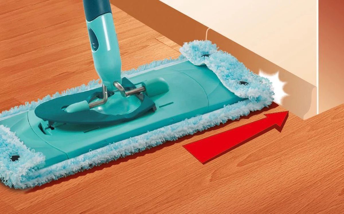 Leifheit Clean Twist M / Combi Clean M Vloerwisser Vervangingsdoek Met Drukknoppen - Super Soft – 33 Cm 6 Leifheit Clean Twist M / Combi Clean M Vloerwisser Vervangingsdoek Met Drukknoppen - Super Soft – 33 Cm - Afbeelding 4