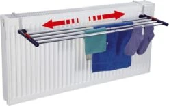 Leifheit Hangdroogrek Uitschuifbaar Quartett 42 - 4,2 M Drooglengte - Aluminium -Leifheit Verkaufsgeschäft 1200x752