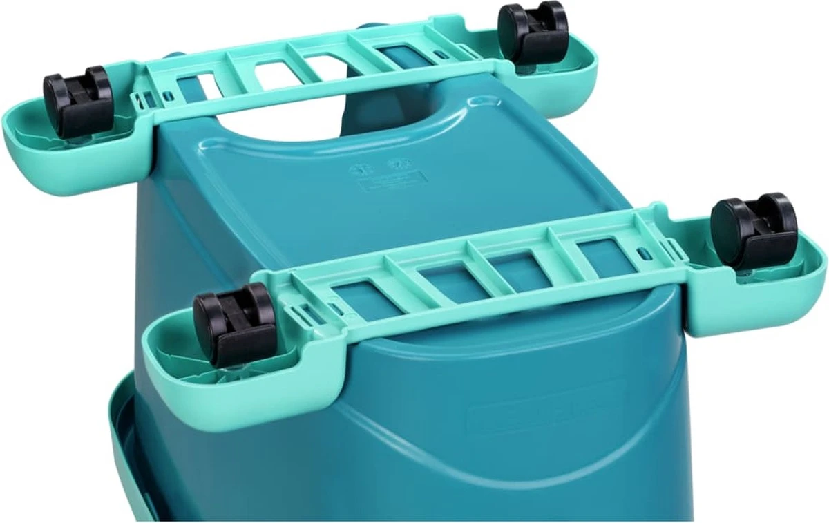 Leifheit Clean Twist Disc Mop Ergo - Dweil Set Compleet Systeem Met Wieltjes - 6 Liter 15 Leifheit Clean Twist Disc Mop Ergo - Dweil Set Compleet Systeem Met Wieltjes - 6 Liter - Afbeelding 13