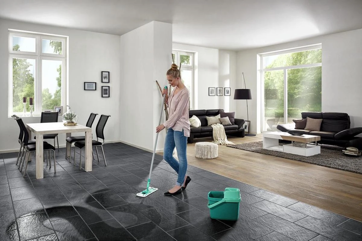 Leifheit Combi Clean Vloerwisser Xl - Compleet Systeem - Micro Duo - 42 Cm Wisbreedte 6 Leifheit Combi Clean Vloerwisser Xl - Compleet Systeem - Micro Duo - 42 Cm Wisbreedte - Afbeelding 4