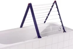 Leifheit Badkuipdroger Duo Droogrek Pegasus - Uitschuifbaar - 9,6 Tot 18,9 Drooglengte