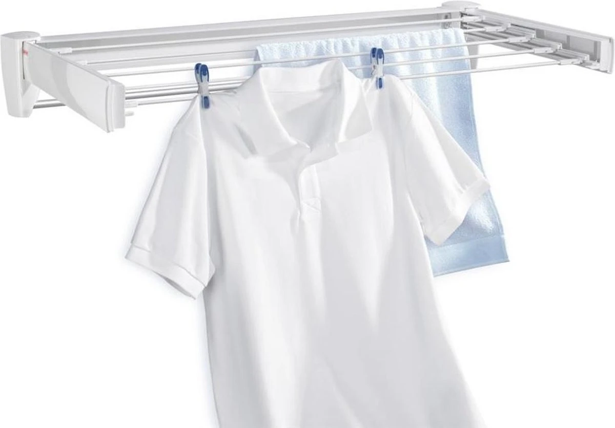 Leifheit Wanddroogrek Telegant 36 Protect Plus - 3,6 M Drooglengte - Ophangbaar - Wit 8 Leifheit Wanddroogrek Telegant 36 Protect Plus - 3,6 M Drooglengte - Ophangbaar - Wit - Afbeelding 6