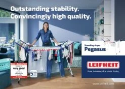 Leifheit Droogrek Pegasus 180 Solid - 18 M Drooglengte -Leifheit Verkaufsgeschäft 1200x848 1