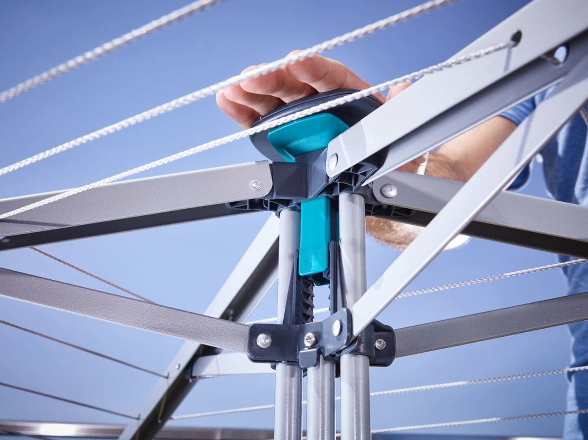 Leifheit Droogmolen Linopop-up - Incl. Beschermhoes - 14 Meter Drooglengte 15 Leifheit Droogmolen Linopop-up - Incl. Beschermhoes - 14 Meter Drooglengte - Afbeelding 13