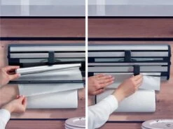 Leifheit Rollenhouder Parat Royal - Zwart RVS -Leifheit Verkaufsgeschäft 1200x899 98