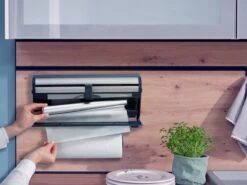 Leifheit Rollenhouder Parat Royal - Zwart RVS -Leifheit Verkaufsgeschäft 1200x899 99