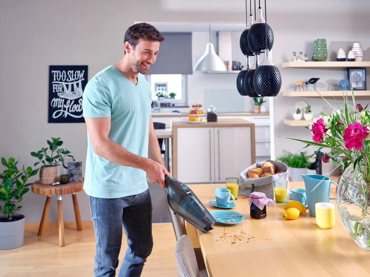 Leifheit Rotaro Powervac 2in1 Steelstofzuiger Met Kruimelzuiger 20V 10 Leifheit Rotaro Powervac 2in1 Steelstofzuiger Met Kruimelzuiger 20V - Afbeelding 8