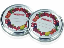 Leifheit Deksel Voor Stortglazen 235 Ml En Zeskant 770 Ml, Set Van 10 Met Full C