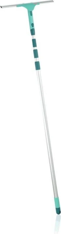 Leifheit - Powerslide Trekker 40 Cm Met Telescoopsteel 160-415 Cm - En Microfiber Overtrek - Click System