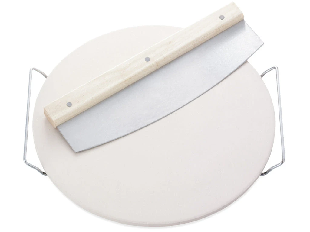 Leifheit 3159 Pizzasteen Rond Met Mes 3 Leifheit 3159 Pizzasteen Rond Met Mes