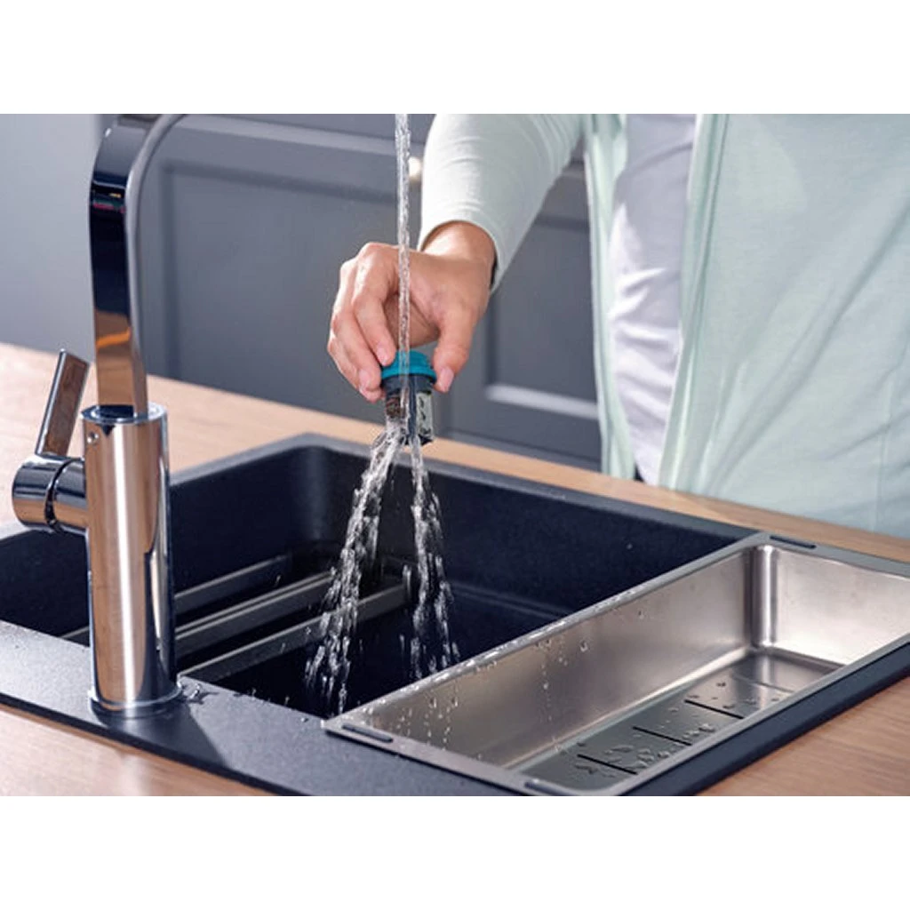 Leifheit 3221 Hand-Spiraalsnijder Blauw/Grijs 5 Leifheit 3221 Hand-Spiraalsnijder Blauw/Grijs - Afbeelding 3