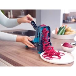 Leifheit 3222 Tafel Spiraalsnijder Blauw/Grijs -Leifheit Verkaufsgeschäft 4006501032225 3