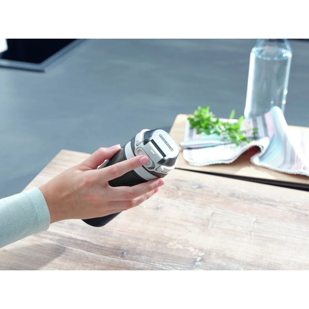 Leifheit 3243 Flip Isoleerbeker 350 Ml Zwart 7 Leifheit 3243 Flip Isoleerbeker 350 Ml Zwart - Afbeelding 5