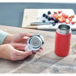 Leifheit 3245 Flip Isoleerbeker 350 Ml Rood -Leifheit Verkaufsgeschäft 4006501032454 2