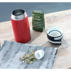 Leifheit 3245 Flip Isoleerbeker 350 Ml Rood -Leifheit Verkaufsgeschäft 4006501032454 3