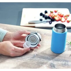 Leifheit 3248 Flip Isoleerbeker 350 Ml Lichtblauw -Leifheit Verkaufsgeschäft 4006501032485 2