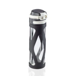 Leifheit 3254 Flip Glazen Drinkfles 600 Ml Zwart