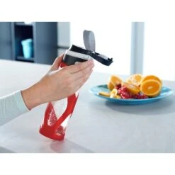 Leifheit 3256 Flip Glazen Drinkfles 600 Ml Rood -Leifheit Verkaufsgeschäft 4006501032560 3