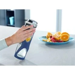 Leifheit 3258 Flip Glazen Drinkfles 600 Ml Donkerblauw -Leifheit Verkaufsgeschäft 4006501032584 3