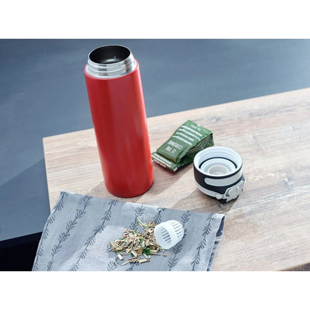 Leifheit 3273 Flip Isoleerbeker 600 Ml Rood 5 Leifheit 3273 Flip Isoleerbeker 600 Ml Rood - Afbeelding 3