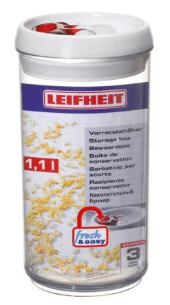 Leifheit 31201 Voorraadbus Fresh & Easy Rond 1,1L -Leifheit Verkaufsgeschäft 4006501312013 2