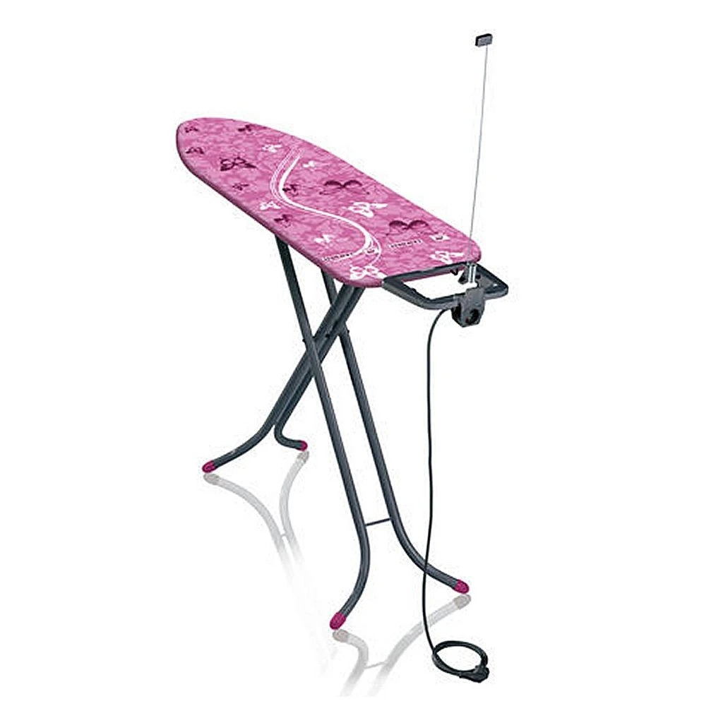 Leifheit 72445 Air Board M Compact Plus Strijkplank 120x38 Cm Grijs/Roze 3 Leifheit 72445 Air Board M Compact Plus Strijkplank 120x38 Cm Grijs/Roze