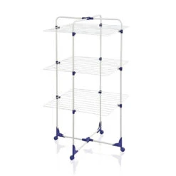 Leifheit 81454 Classic Tower 270 Droogtoren 126x68x68 Cm Blauw/Wit