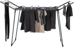 Leifheit 81690 Droogrek Pegasus 150 Solid Slim Black -Leifheit Verkaufsgeschäft 4006501816900 2