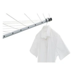 Leifheit 85360 Linopush 500 Droogmolen Zilver/Zwart/Metaal 135-180 Cm -Leifheit Verkaufsgeschäft 4006501853608 4