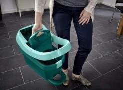 Leifheit Profi Vloerwisser Xl 42 Cm Compleet Systeem Met Wieltjes -Leifheit Verkaufsgeschäft 55096 Wischtuchpresse Profi Evo Set mit Rollen Anwendung 009