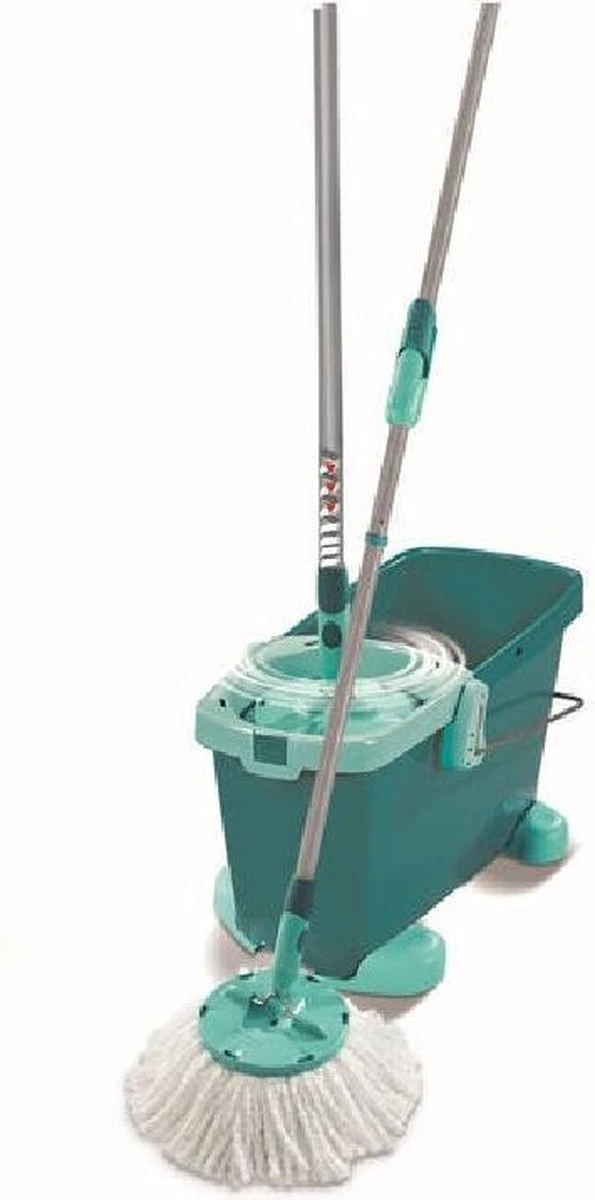 Leifheit Clean Twist Disc Mop Ergo - Dweil Set Compleet Systeem Met Wieltjes - 6 Liter 22 Leifheit Clean Twist Disc Mop Ergo - Dweil Set Compleet Systeem Met Wieltjes - 6 Liter - Afbeelding 20