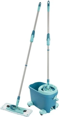 Leifheit Clean Twist M Vloerwisser Ergo Mobiel - Dweil Set Compleet Systeem Met Wieltjes - 33 Cm - 6 Liter -Leifheit Verkaufsgeschäft 608x1200
