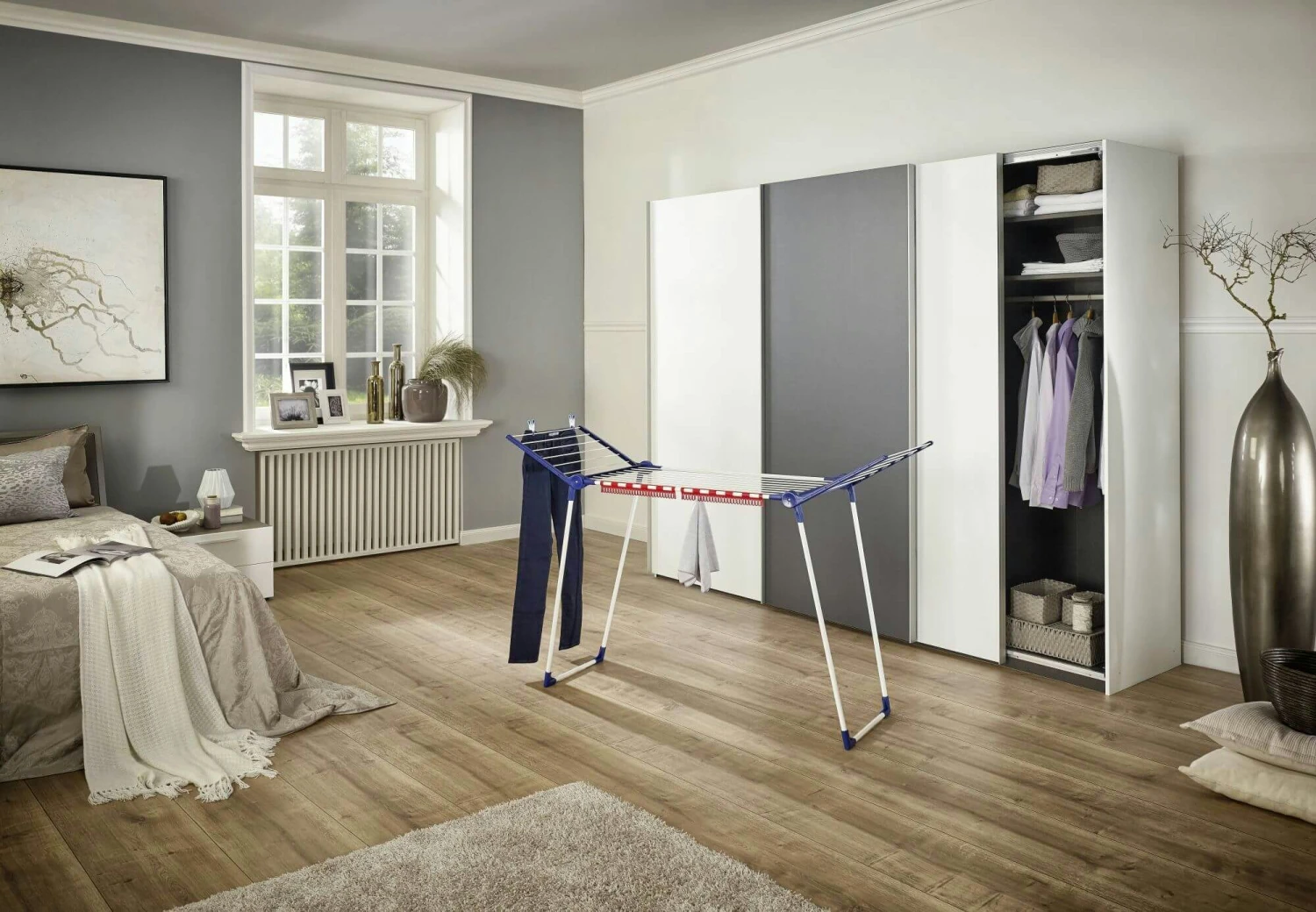 Leifheit Droogrek Pegasus 150 Slim 5 Leifheit Droogrek Pegasus 150 Slim - Afbeelding 3