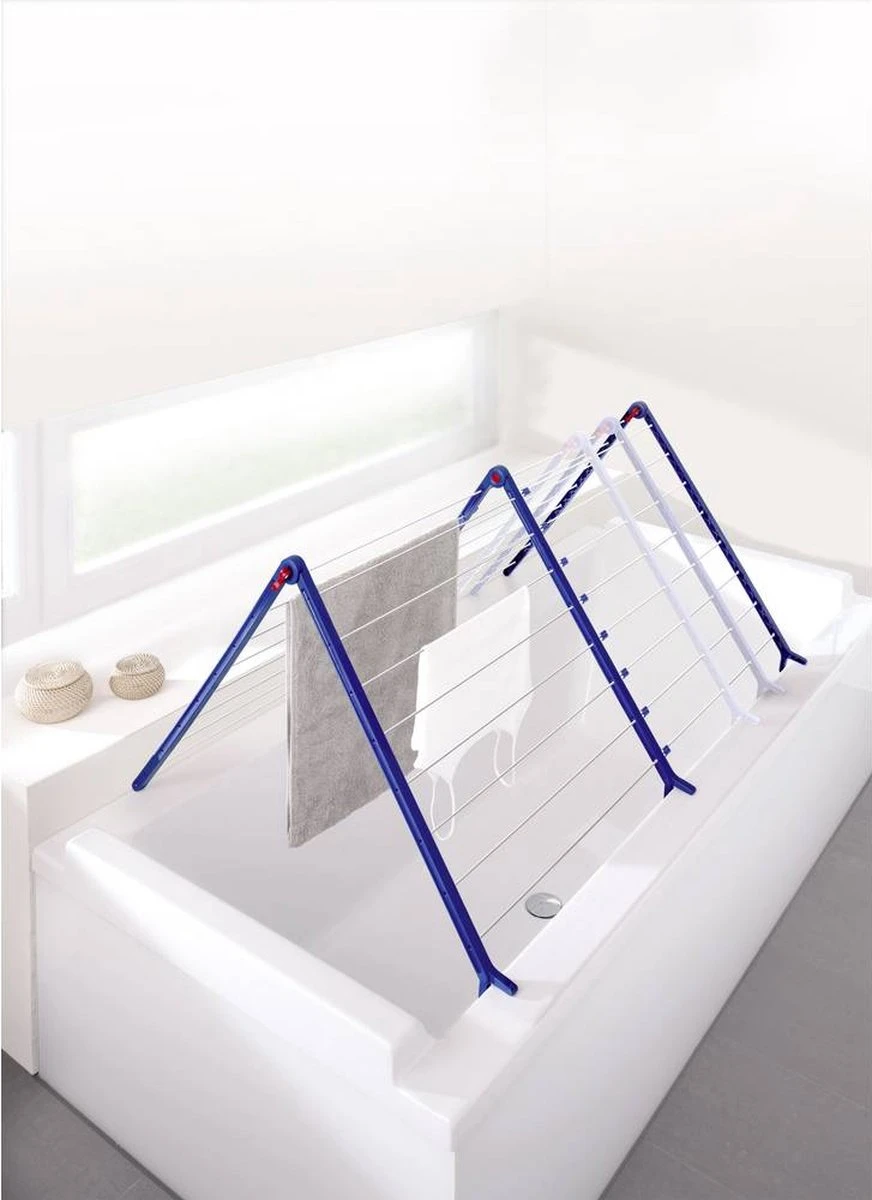 Leifheit Badkuipdroger Duo Droogrek Pegasus - Uitschuifbaar - 9,6 Tot 18,9 Drooglengte 15 Leifheit Badkuipdroger Duo Droogrek Pegasus - Uitschuifbaar - 9,6 Tot 18,9 Drooglengte - Afbeelding 13