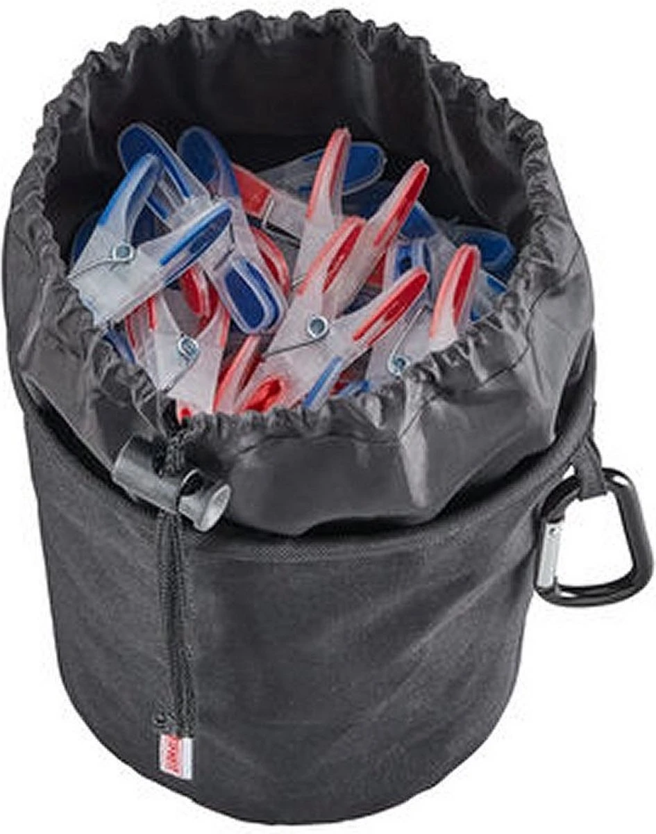 Leifheit Wasknijperzakje - Zwart 6 Leifheit Wasknijperzakje - Zwart - Afbeelding 4