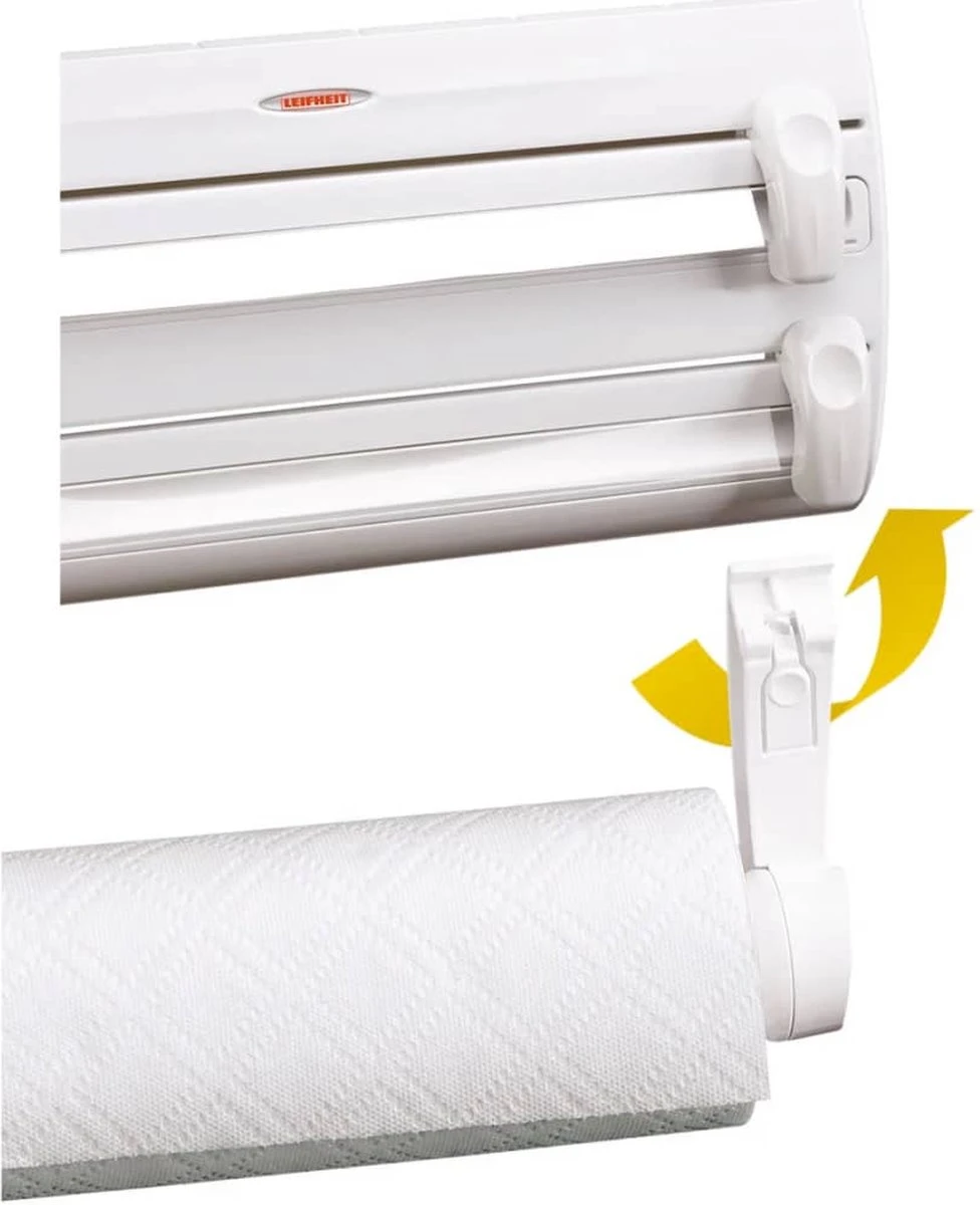 Leifheit Parat F2 Rollenhouder - Wit 9 Leifheit Parat F2 Rollenhouder - Wit - Afbeelding 7