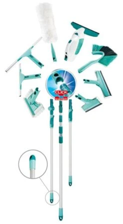 Leifheit Reiniging - Telescoopsteel Met Knikgewricht 110-190 Cm, Click Systeem 41522 -Leifheit Verkaufsgeschäft c7014a868aaf51e1c2f1f862 1