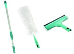 Leifheit Reiniging - Reinigingsset - Ramen Wassen & Afstoffen 45555